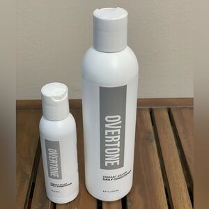 Two Overtone PASTEL
SILVER Coloring
Conditioner 8fl oz & 2
fl oz NWOB